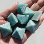 Amazonite Mini Pyramid - Intuitively Chosen cleanse & co.
