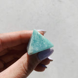 Amazonite Mini Pyramid - Intuitively Chosen cleanse & co.