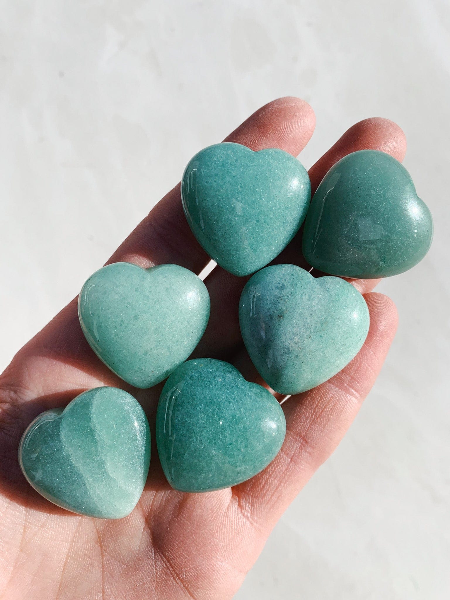 Aventurine Mini Heart cleanse & co.