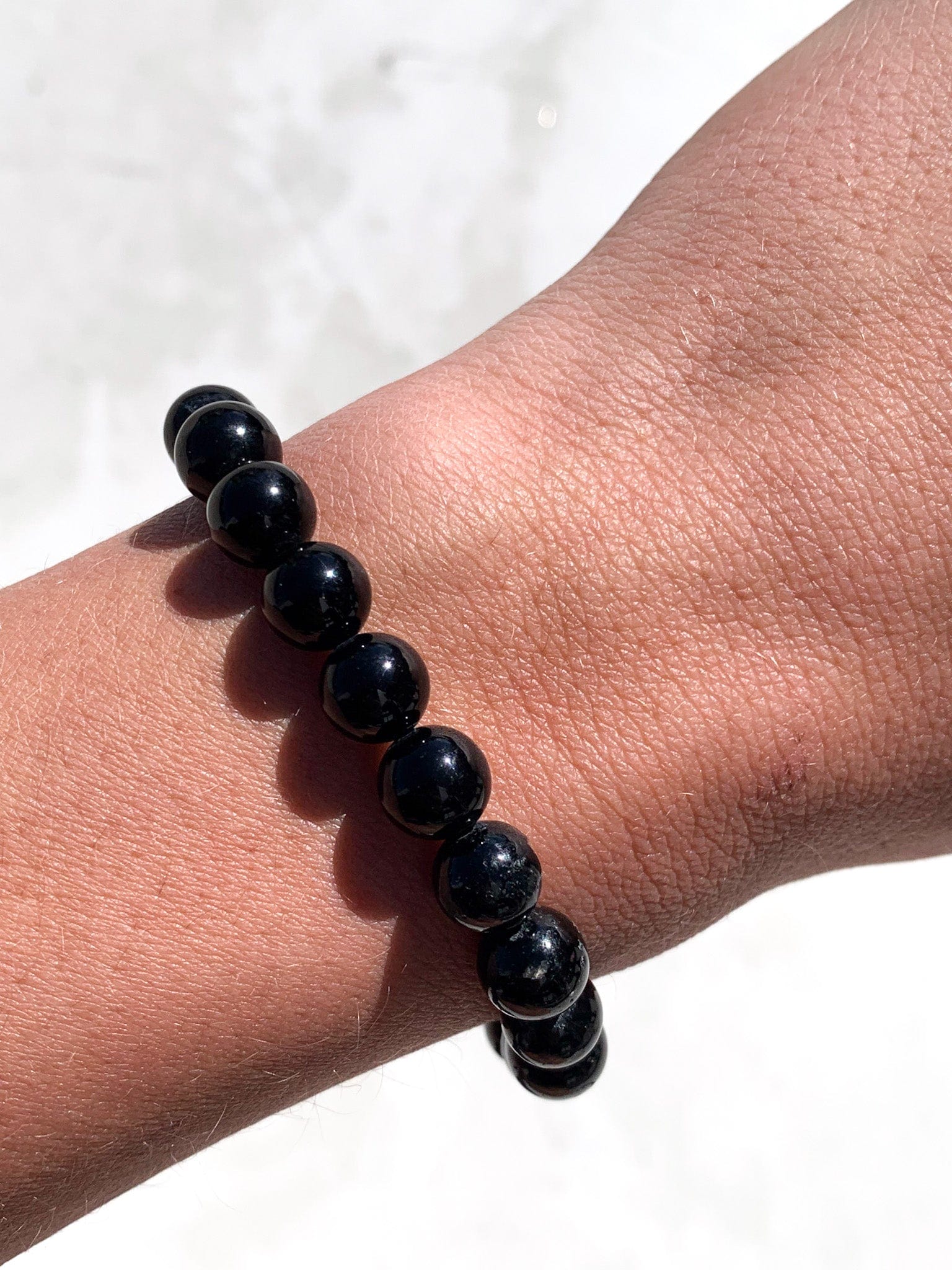Black Obsidian Tumble Bracelet bracelets cleanse & co.