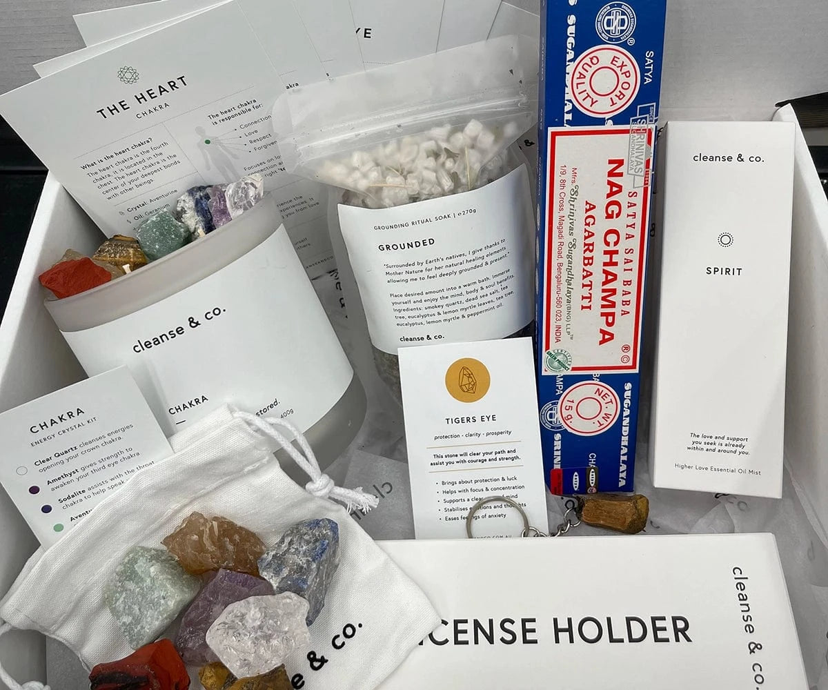Chakra Bundle Box new cleanse & co.