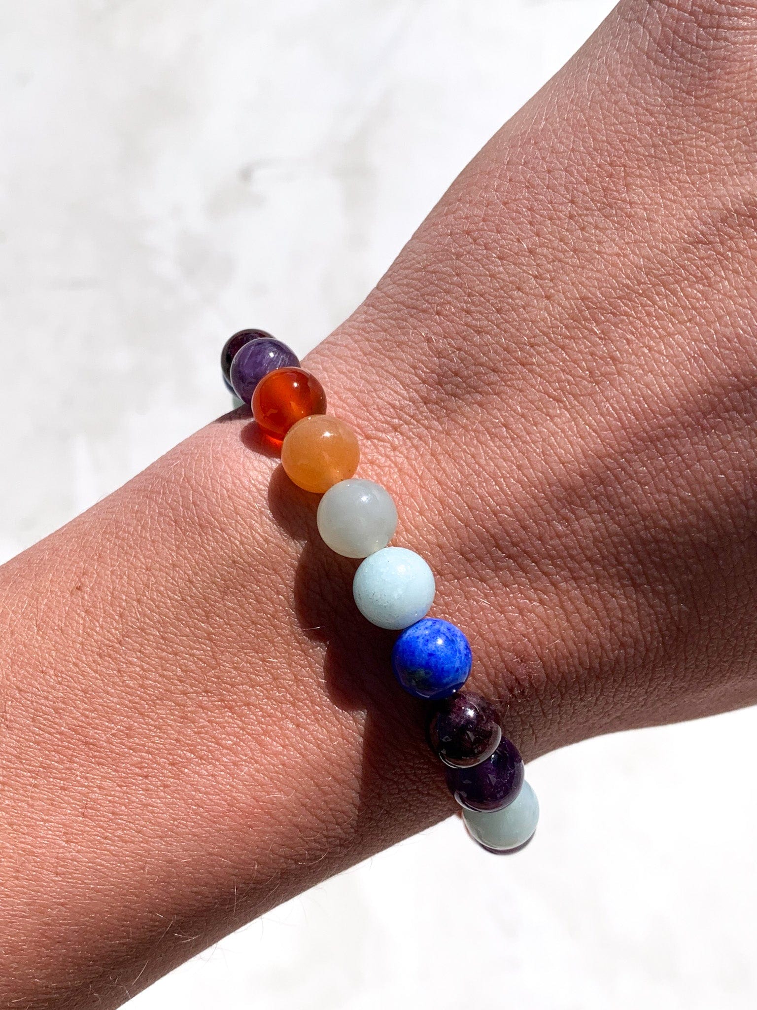 Chakra Tumble Bracelet bracelets cleanse & co.