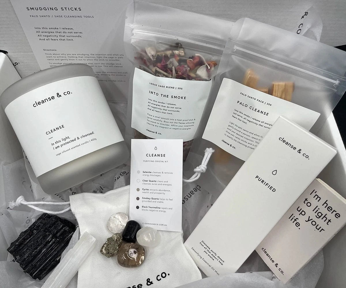 Cleansing Bundle Box new cleanse & co.
