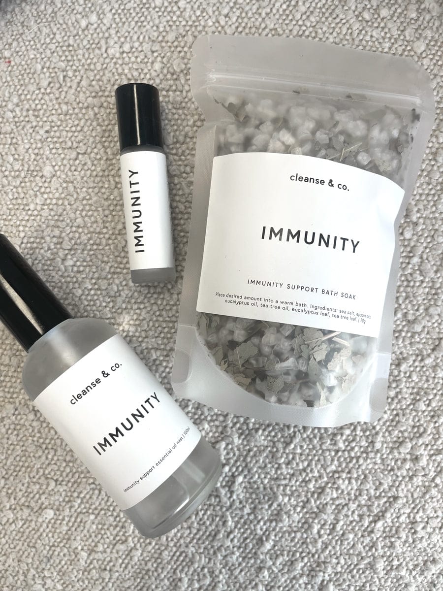 Immunity Essential Oil Mist – Wellness essential oil blend, new cleanse and co.