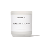 Mood Candle - Abundant & Aligned candle cleanse & co.