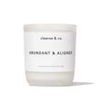 Mood Candle - Abundant & Aligned candle cleanse & co.
