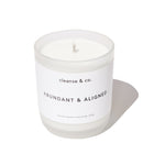 Mood Candle - Abundant & Aligned candle cleanse & co.