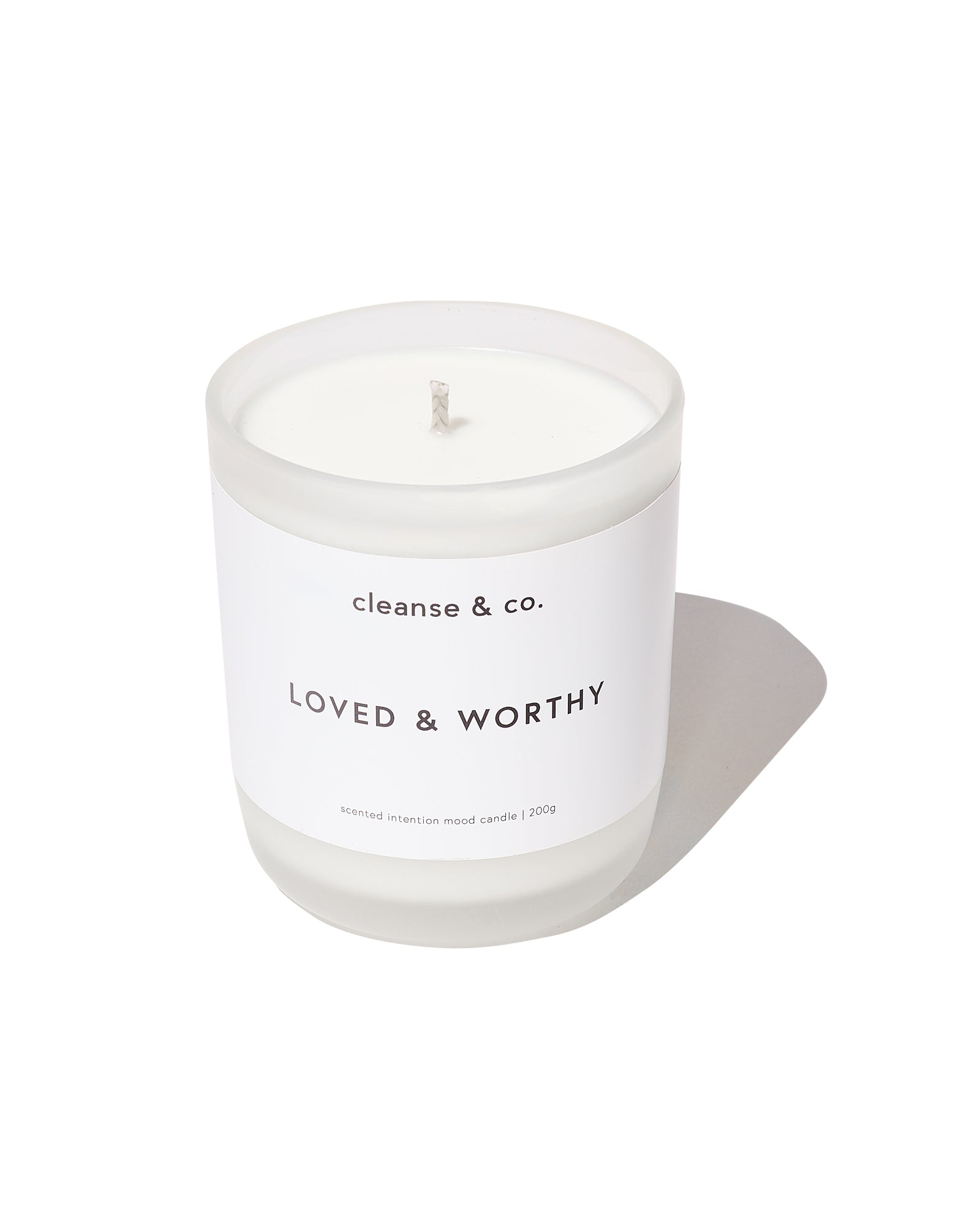 Mood Candle - Loved & Worthy candle cleanse & co.