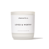 Mood Candle - Loved & Worthy candle cleanse & co.