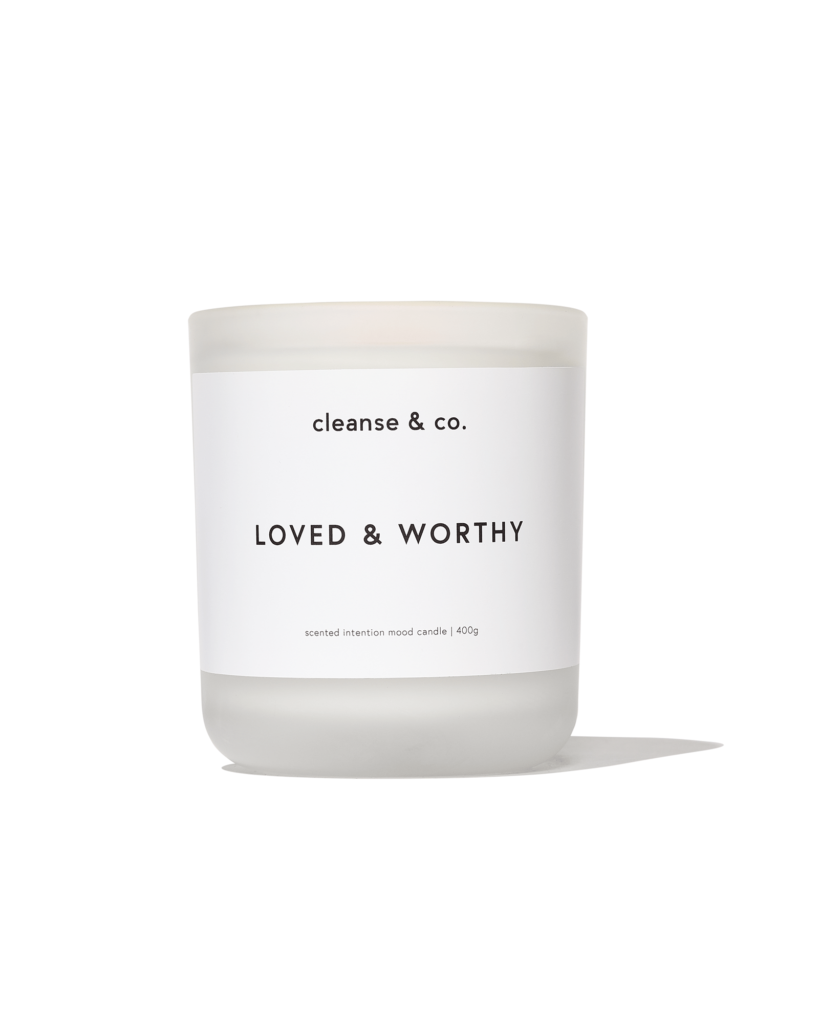 Mood Candle - Loved & Worthy candle cleanse & co.