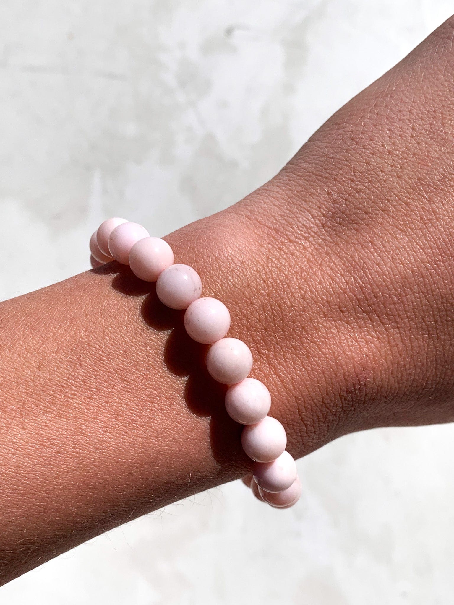 Pink Opal Tumble Bracelet bracelets cleanse & co.