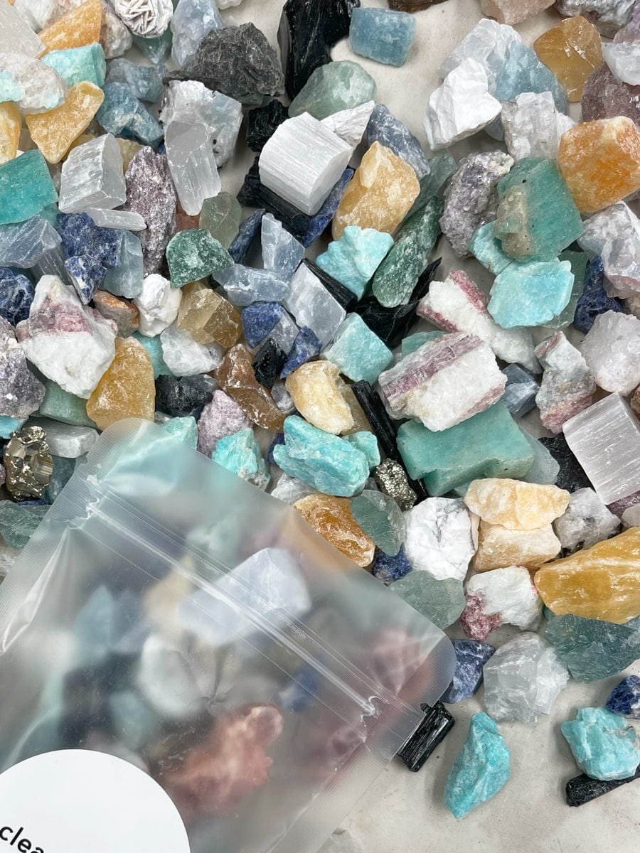 Raw Crystal Lucky Dip Bundle new, mystery bundle cleanse & co.