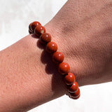 Red Jasper Tumble Bracelet bracelets cleanse & co.