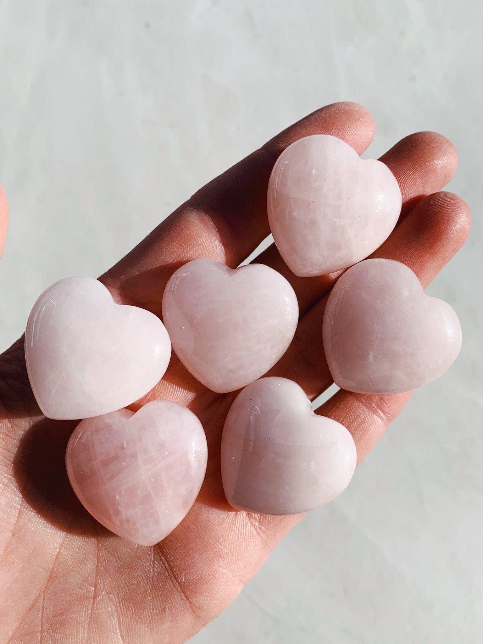 Rose Quartz Mini Heart cleanse & co.