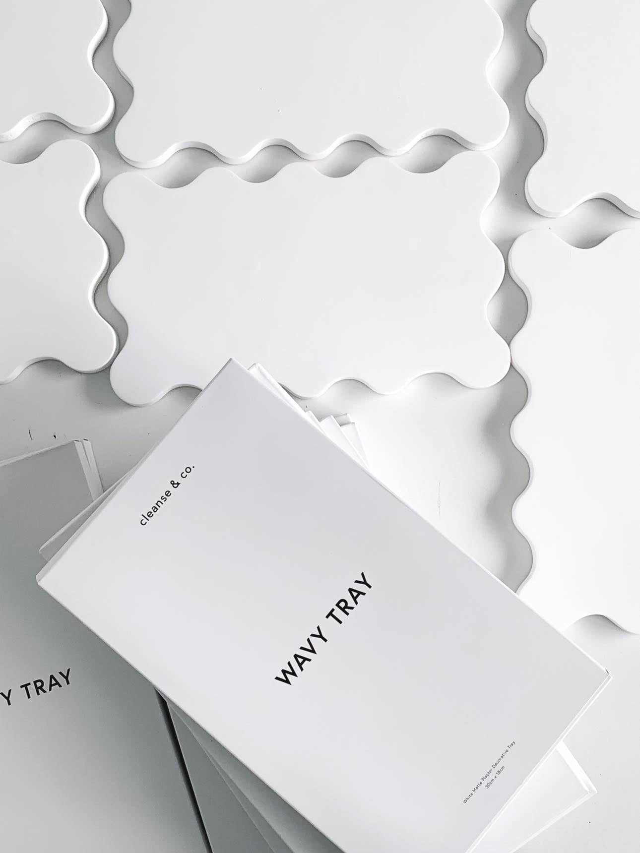 Wavy Edged Tray Self & Home cleanse & co.