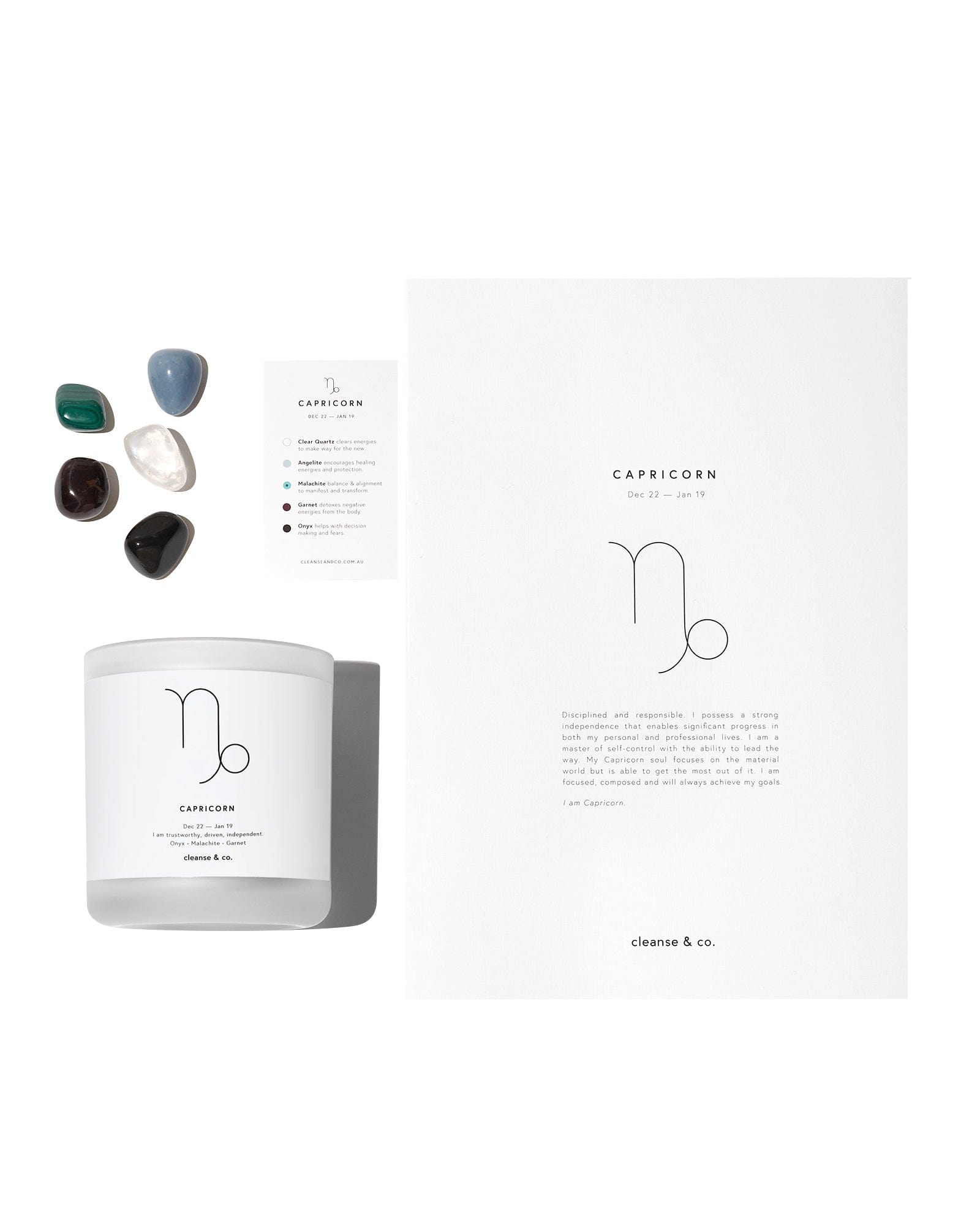 Zodiac Bundle - Capricorn cleanse & co.