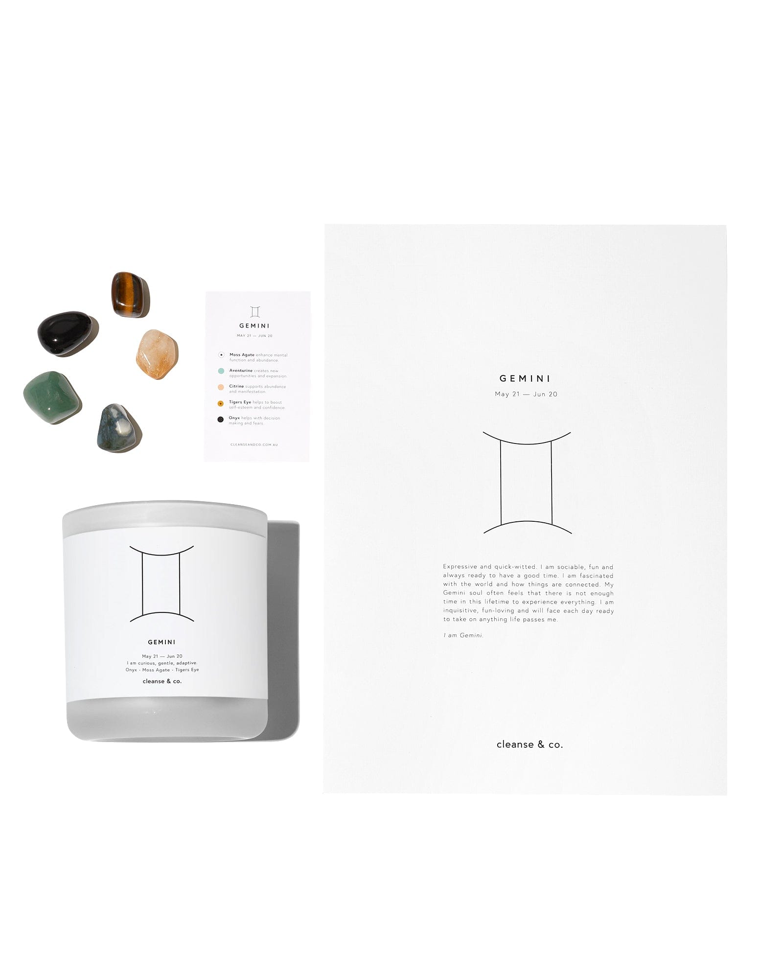 Zodiac Bundle - Gemini cleanse & co.