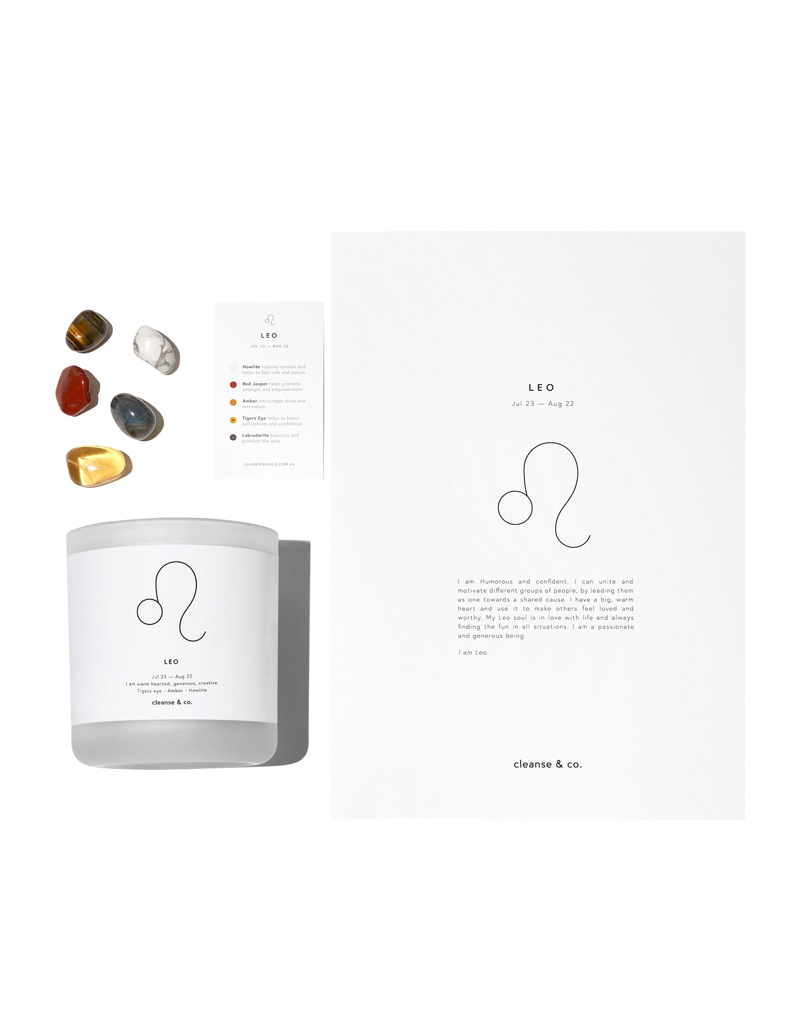 Zodiac Bundle - Leo cleanse & co.