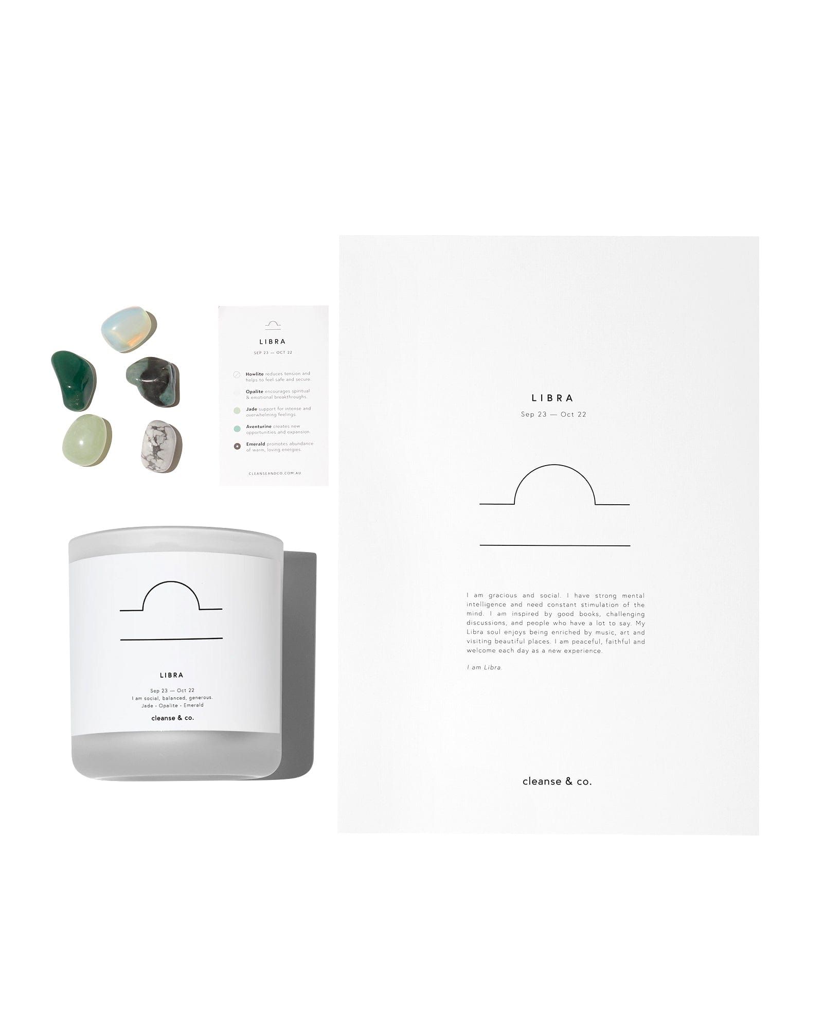 Zodiac Bundle - Libra cleanse & co.