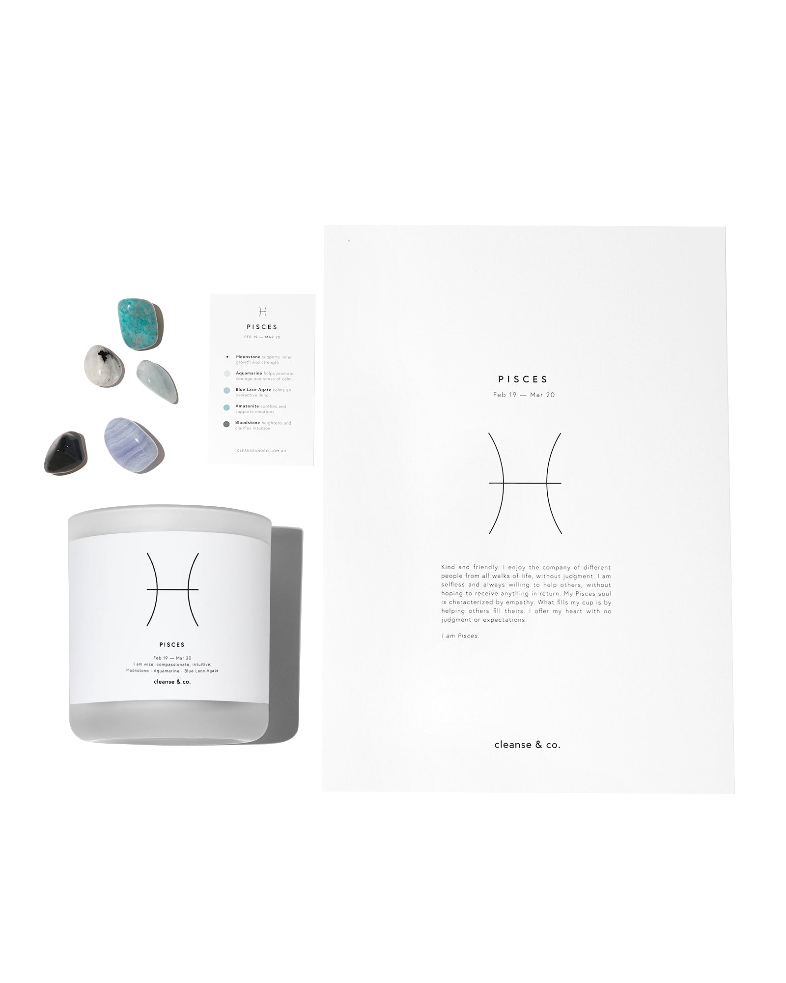 Zodiac Bundle - Pisces cleanse & co.
