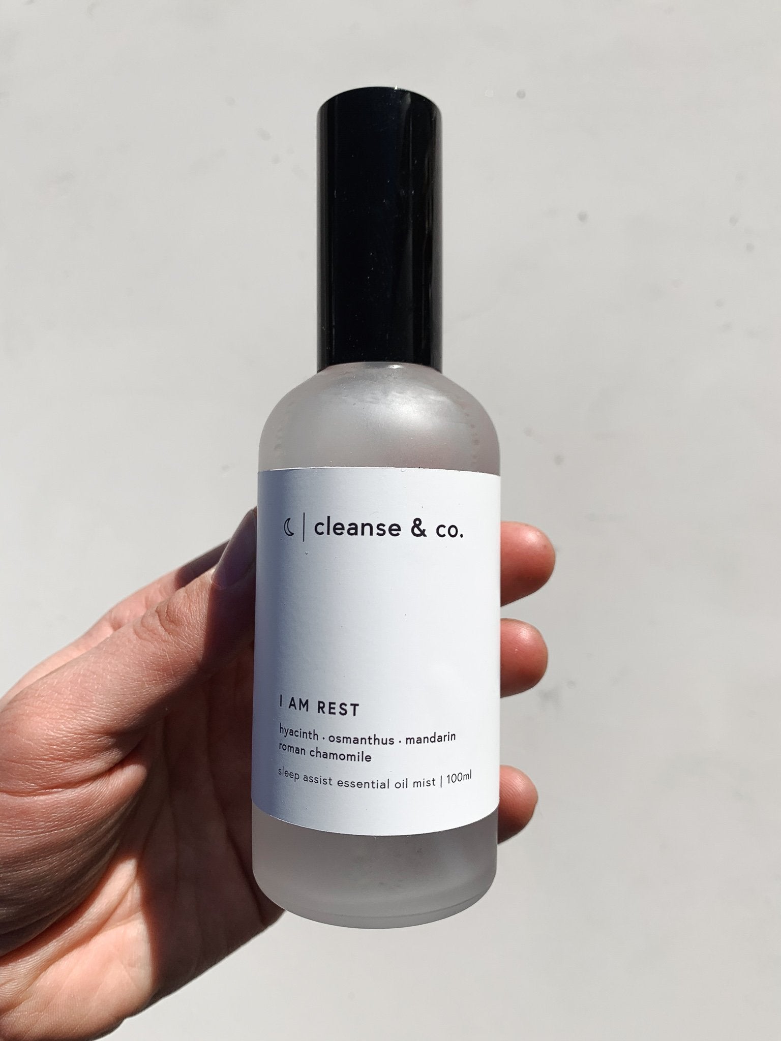 Cleanse & Co. I am Rest. Sleep Assist Mist. Essential Oil Blend.