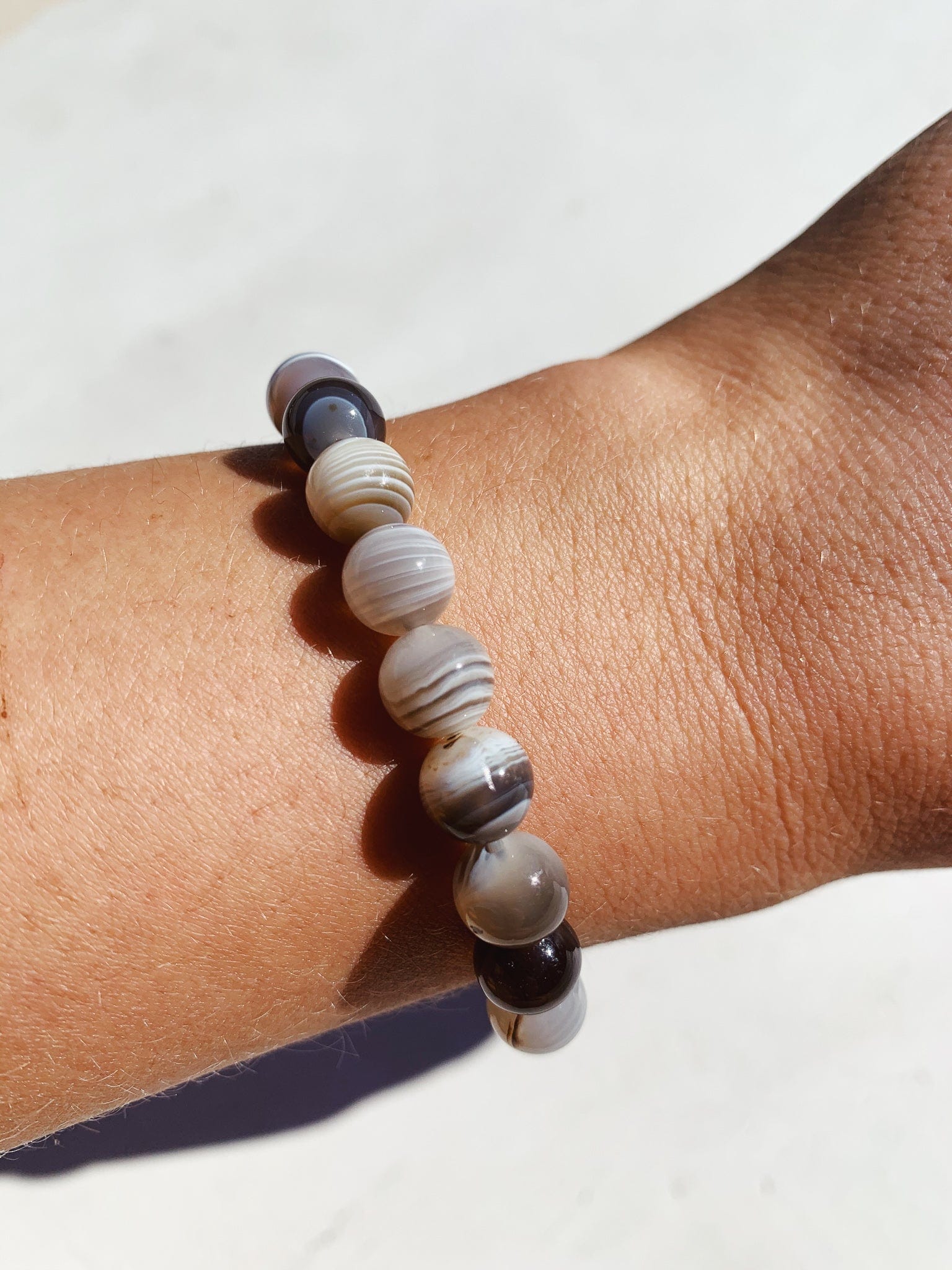 Agate Tumble Bracelet cleanse & co.