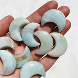 Amazonite Mini Moon shape cleanse & co.