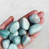 Amazonite Tumble - Soothing/Support tumbled cleanse & co.