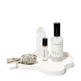 Ceramic Curvy Edged Plate Self & Home cleanse & co.