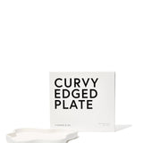 Ceramic Curvy Edged Plate Self & Home cleanse & co.