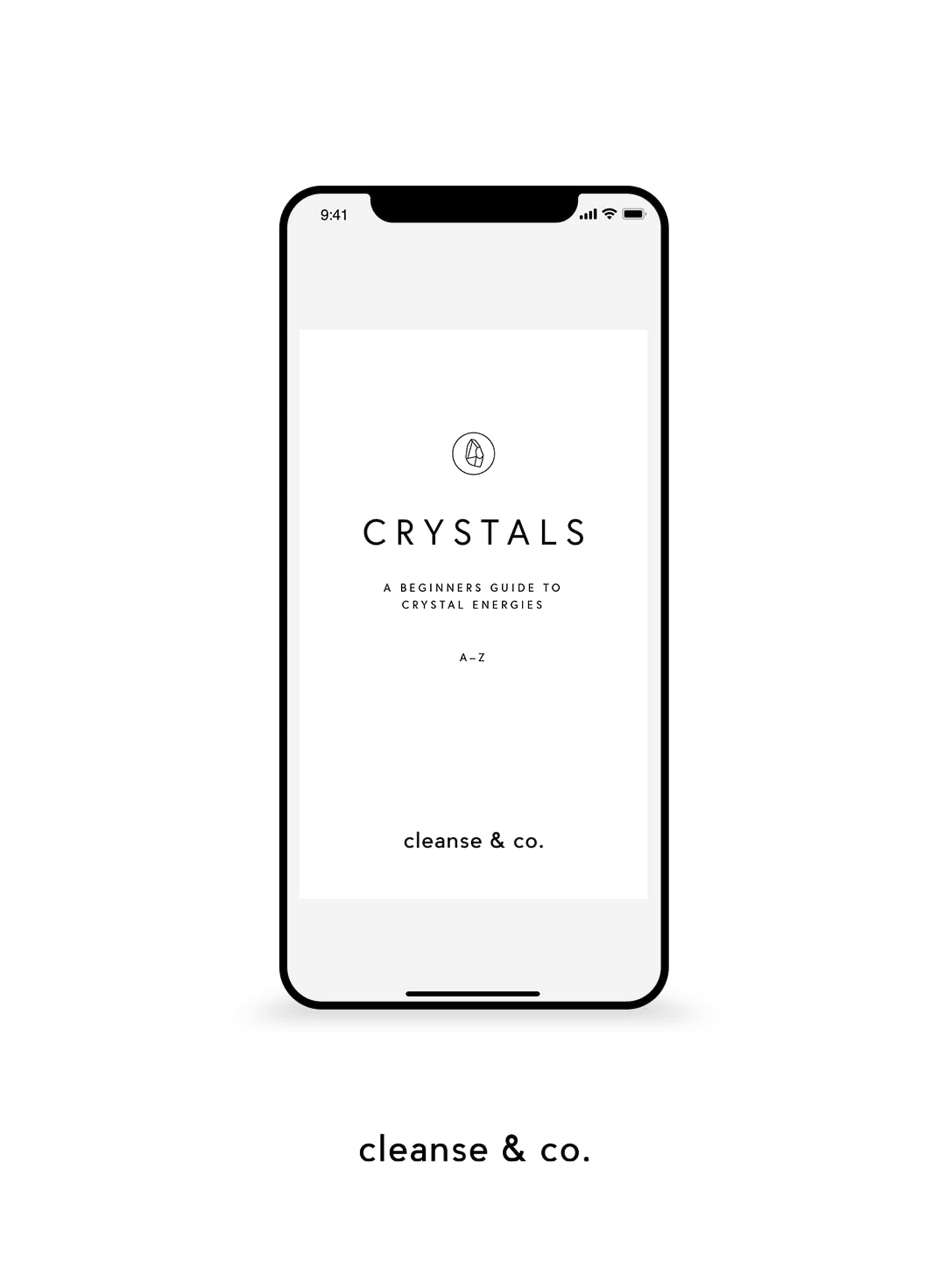 Crystal Cards - A Beginners Guide Digital eBook cleanse & co.