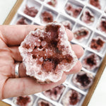 Mini Pink Amethyst Geode - Intuitively Chosen cluster cleanse & co.