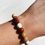 Mookaite Tumble Bracelet cleanse and co.