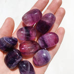 Pink Fluorite Tumble - Forgive/Heal tumbled cleanse & co.
