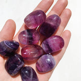 Pink Fluorite Tumble - Forgive/Heal tumbled cleanse & co.