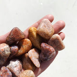 Pink Moss Agate Tumble - Growth/Passion tumbled cleanse & co.