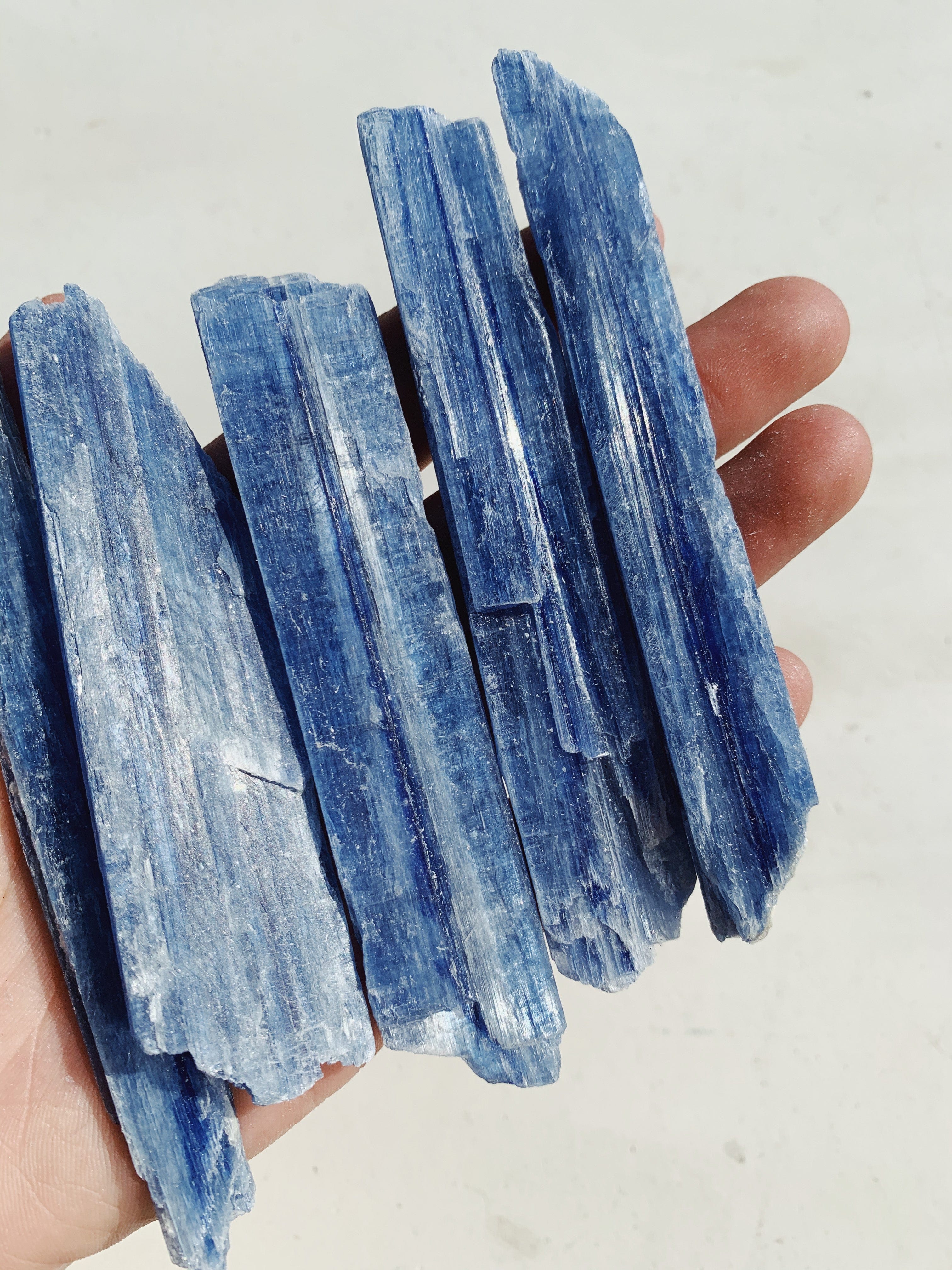 Raw Blue Kyanite - Intuitively Chosen raw Large cleanse & co.