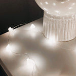 Rose Quartz Fairy Crystal String Lights Self & Home cleanse & co.
