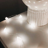 Rose Quartz Fairy Crystal String Lights Self & Home cleanse & co.