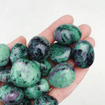 Ruby in Zoisite Tumble - Happiness/Positivity tumbled cleanse & co.