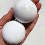 Scolecite Sphere - Intuitively Chosen sphere cleanse & co.