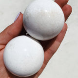 Scolecite Sphere - Intuitively Chosen sphere cleanse & co.
