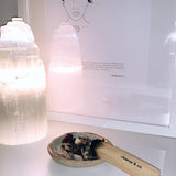 Selenite Tower Lamp Self & Home cleanse and co.