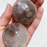 Smokey Quartz Sphere - Intuitively Chosen sphere cleanse & co.