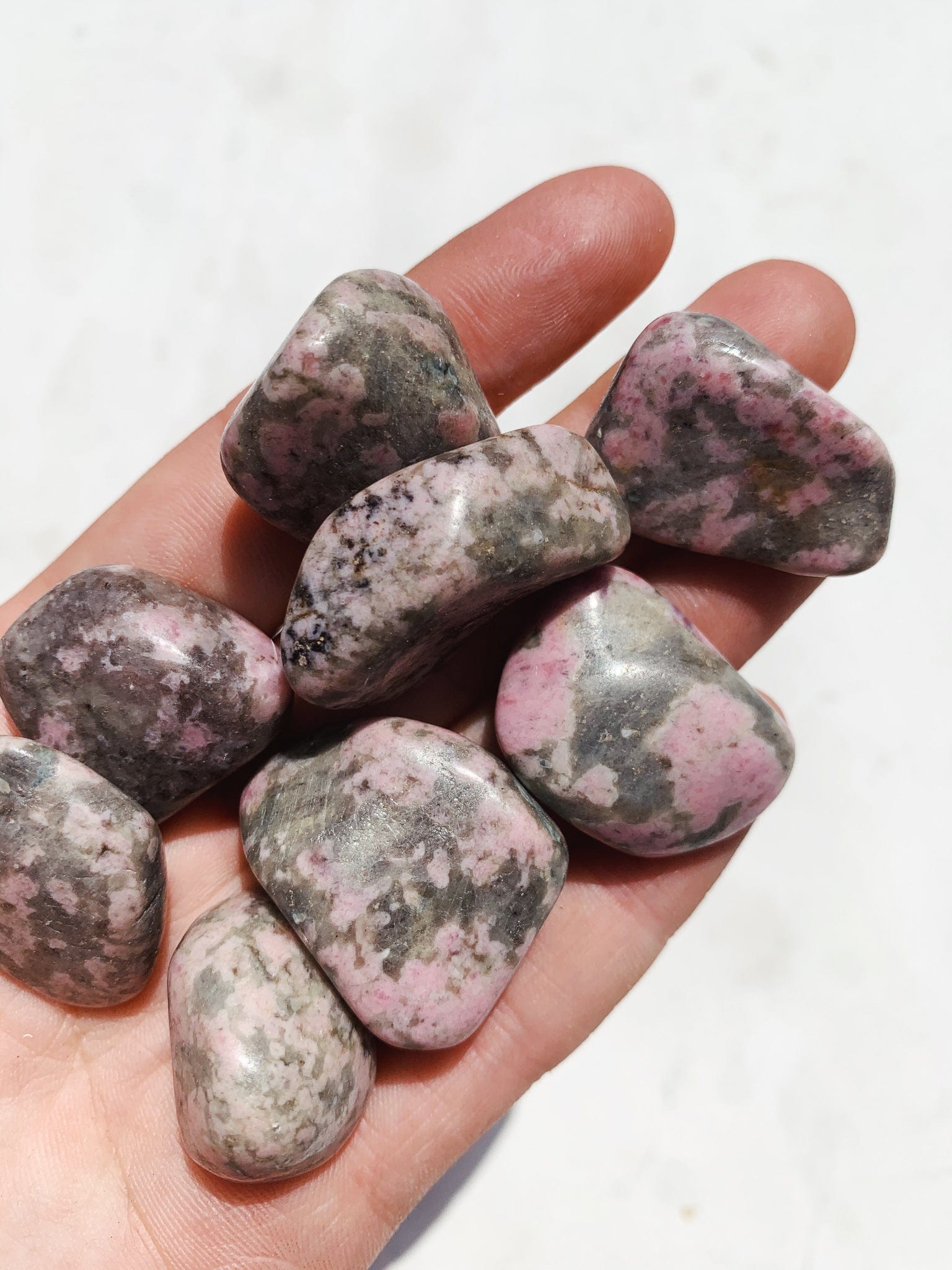 Thulite Tumble - Positivity/Love tumbled cleanse & co.