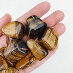 Tigers Eye Tumble - Focus/Clarity tumbled Mini cleanse & co.