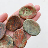 Unakite Worry Stone worry stone cleanse & co.