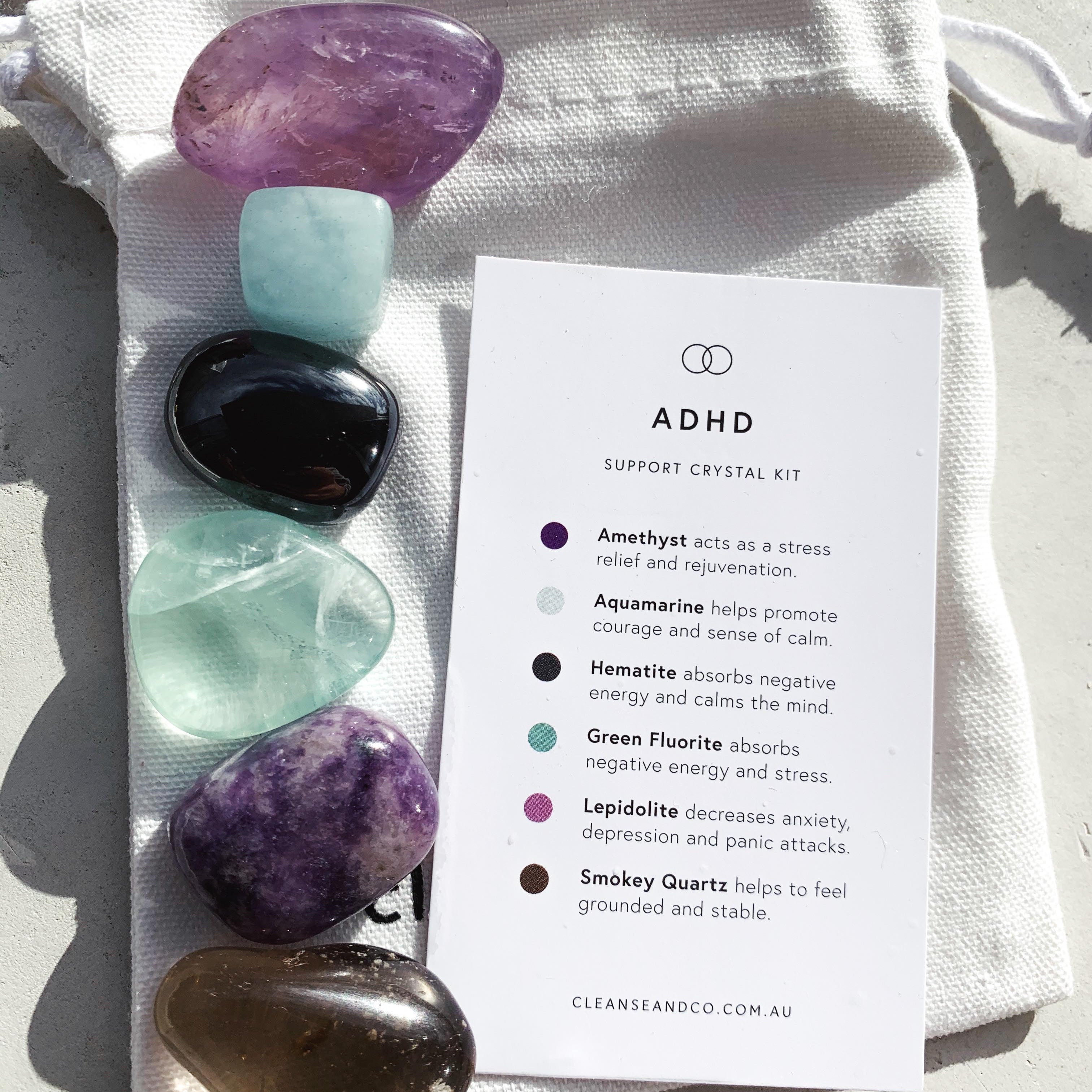 ADHD Support Crystal Kit