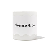 Wavy Candle - White