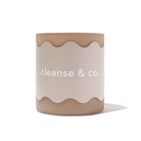 Wavy Candle - Beige